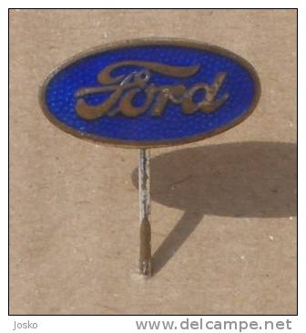 FORD Usa Car * Vintage Enamel Pin Badge Anstecknadel Distintivo Automobile Auto Cars Automovil Voiture - Ford