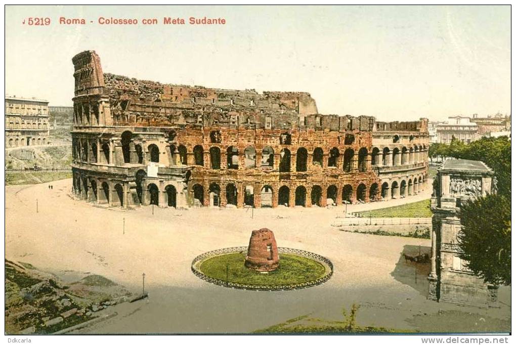 Roma - Colosseo Con Meta Sudante - Colosseum