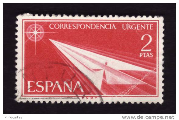 ESPAGNE  1956  - Expres 31    - Correspondancia Urgente  -  Oblitéré  3° Choix - Exprès