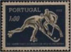 Portugal 1952 8th World Championshio Hockey On Skates Matches Campeonato Mundo Hóquei Patins MH - Hockey (su Erba)