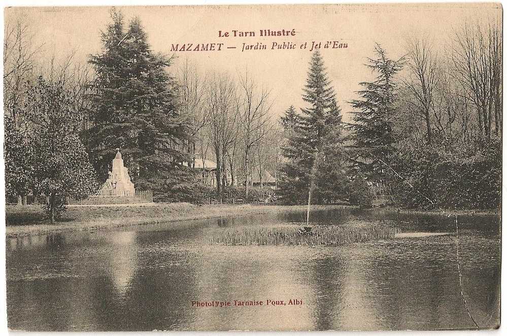 TARN 81.MAZAMET.JARDIN PUBLIC - Mazamet