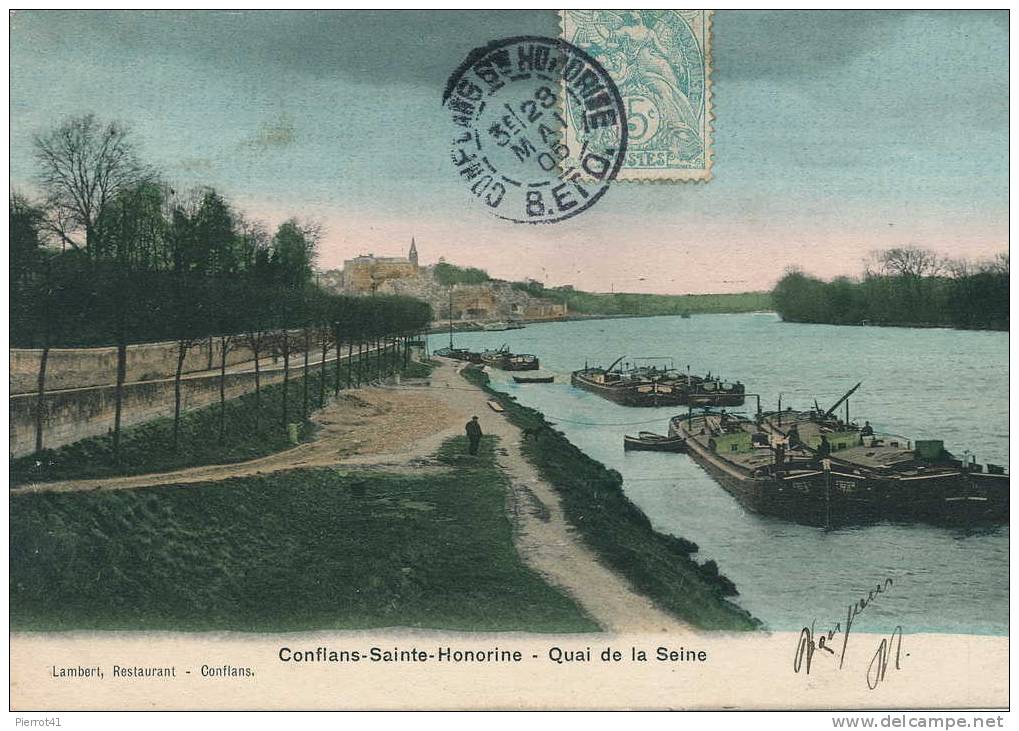 Quai De La Seine - Conflans Saint Honorine