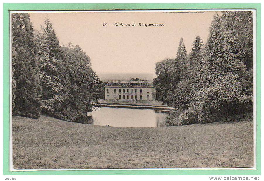 78 - ROCQUENCOURT --  Château De ..N° 13 - Rocquencourt