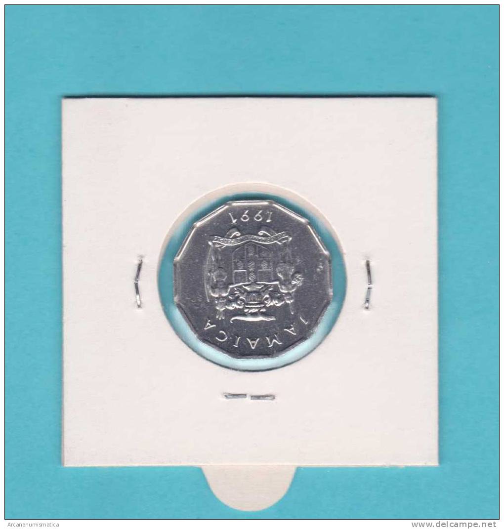 JAMAICA  1  CENTIMO  1.991  AL  SC/UNC  KM#64    F.A.O.  DL-8546 - Jamaica