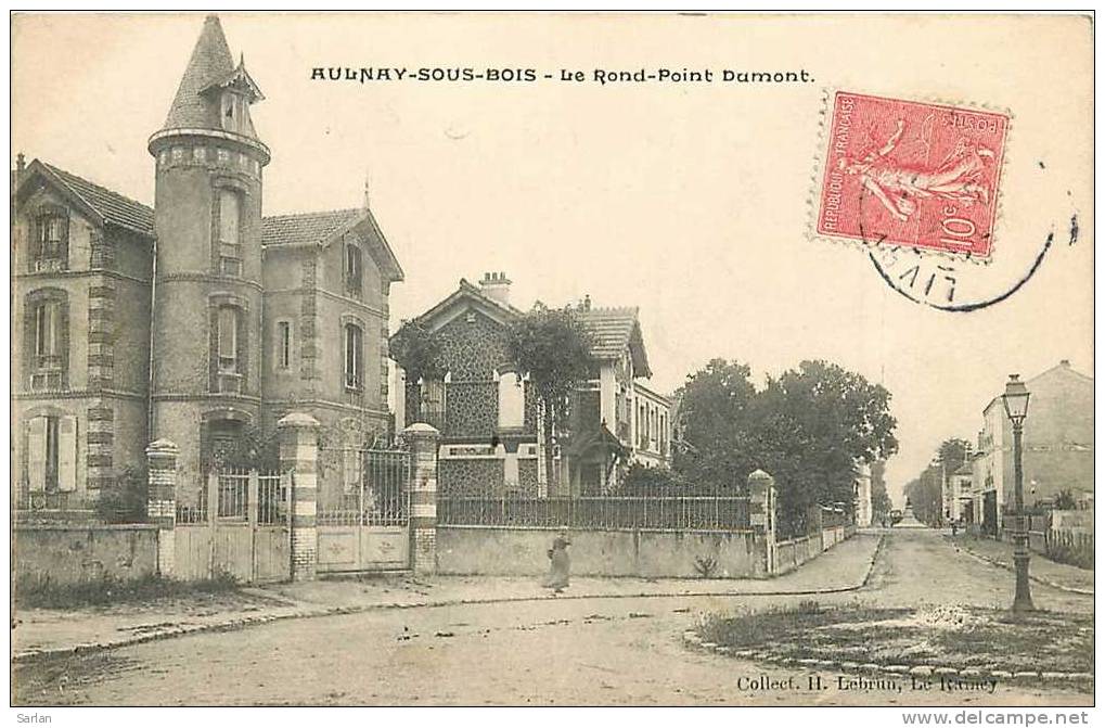 93 , AULNAY SOUS BOIS , Le Rond-Point Dumont , *2824 - Aulnay Sous Bois