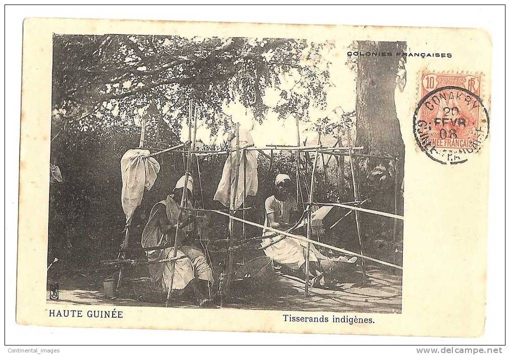 TISSERANS INDIGENES - GUINÉE - 1908   C00539 - Guinee