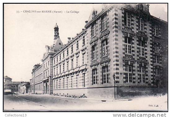 MARNE - Chalons Sur Marne - Le Collège - Châtillon-sur-Marne