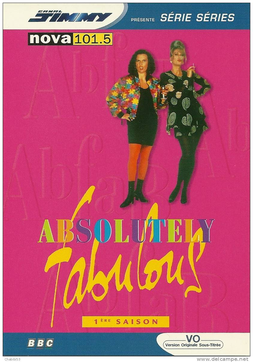 Série "ABSOLUTELY FABULOUS" - 1ère Saison - Les 2 Premiers Volumes Arrivent En Vidéo Avec Canal JIMMY - Serie Televisive