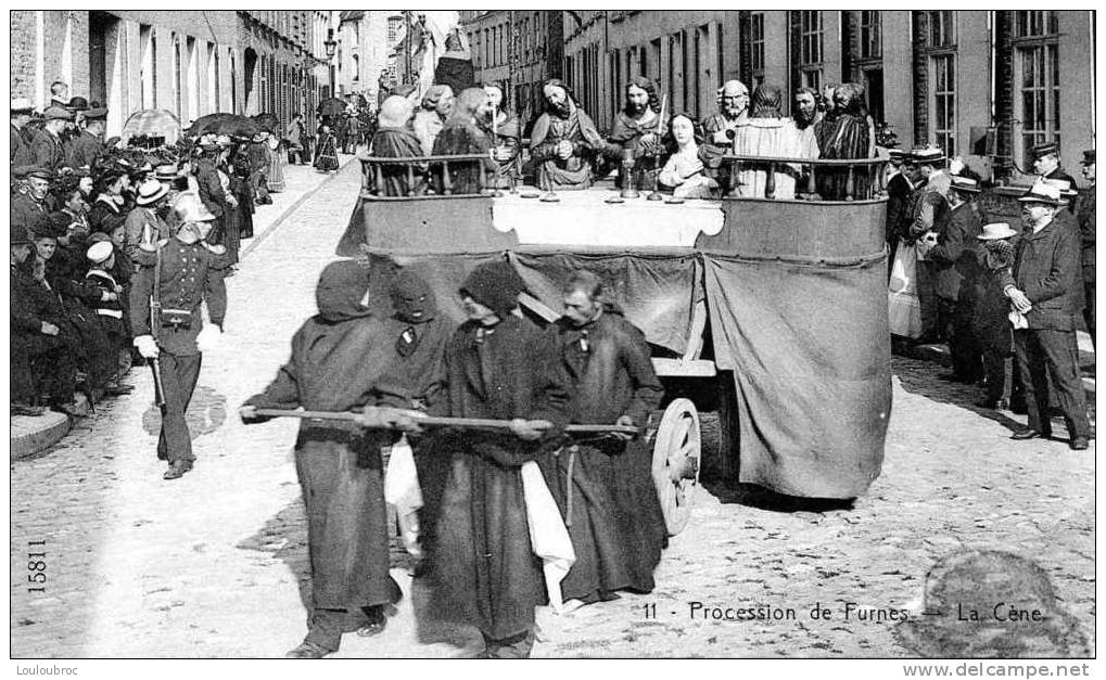 PROCESSION DE FURNES LA CENE - Veurne