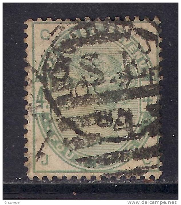 GB 1883 - 84 QV 4d Dull Green Used Stamp ( J & C ) CV £210 SG 192 ( 778 ) - Gebraucht