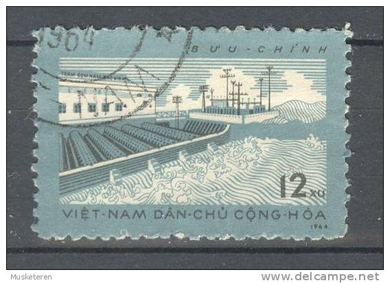 Vietnam (Nord) 1964 Mi. 327   12 Xu Nhu-Quynh-Pumpstation - Vietnam