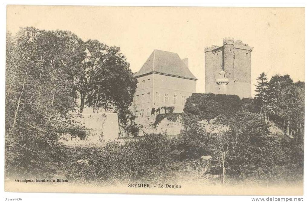 CPA - CHÄTEAU De SEYMIER  - (PUY-de-DÔME). - Autres & Non Classés