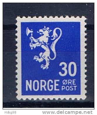 N Norwegen 1940 Mi 226 Mnh Wappenlöwe - Ongebruikt