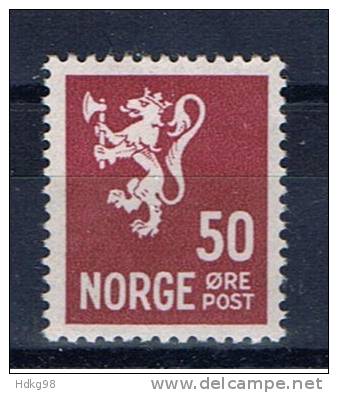 N Norwegen 1940 Mi 229 Mnh Wappenlöwe - Ungebraucht