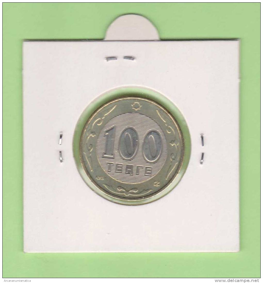 KAZAKHSTAN  100  TYIN  2.002    BIMETALICA    SC/UNC      DL-8570 - Kasachstan