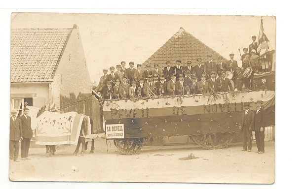 80 // NOYELLES SUR MER - CARTE PHOTO - Le Réveil De Noyelles, / MUSIQUE - Noyelles-sur-Mer