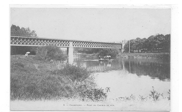 89 // CHAMPIGNY - Pont Du Chemin De Fer, N° 3  ** - Champigny