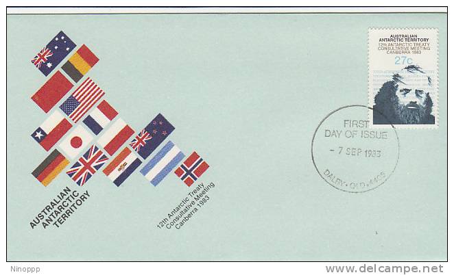 Australian Antarctic Territory-1983 Treaty  FDC - Other & Unclassified