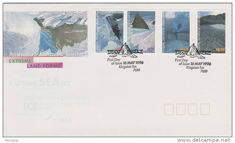 Australian Antarctic Territory-1996 Extreme Landforms   FDC - Other & Unclassified