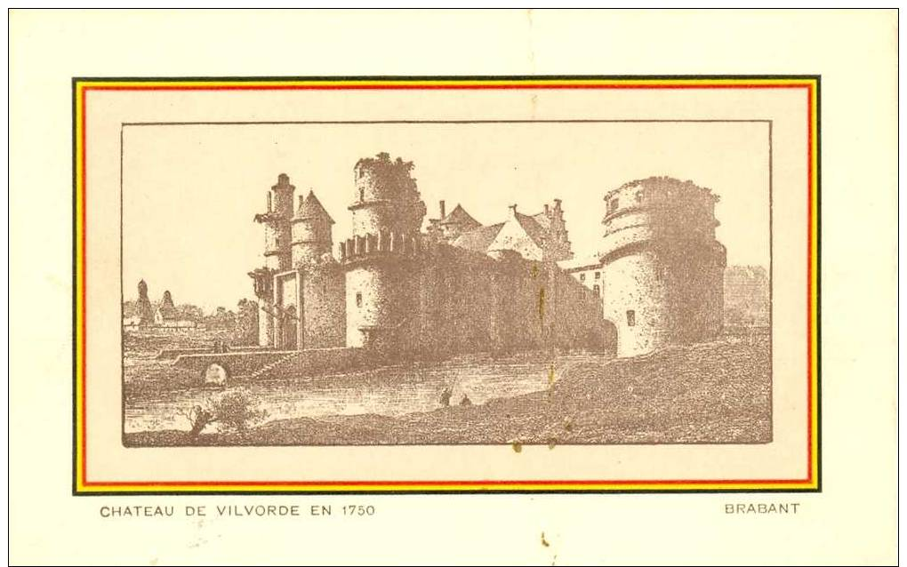 Chateau De Vilvorde En 1750  Brabant         (8753) - Vilvoorde