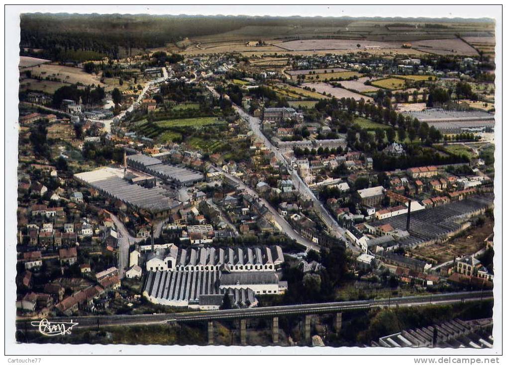 H147 - FOURMIES - Trieux De Villers - Vue AERIENNE (CPSM Grand Format) - Fourmies