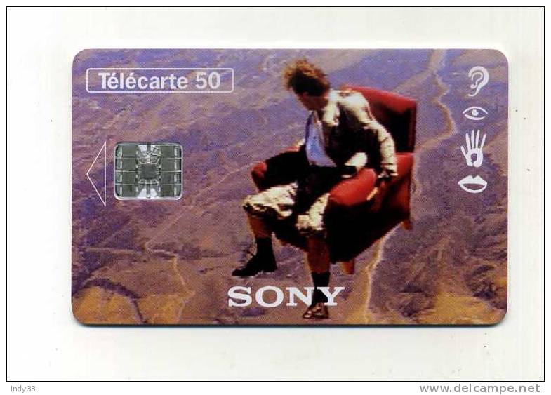 - TELECARTE PUB SONY . 1996 - Advertising