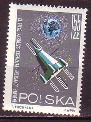 R3269 - POLOGNE POLAND Yv N°1410 ** Espace Space - Neufs