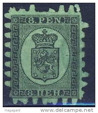 Finland 1872. Michel 6Ax . Unused, No Gum(*) - Gebruikt