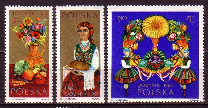 R3290 - POLOGNE POLAND Yv N°1543/45 ** - Nuevos