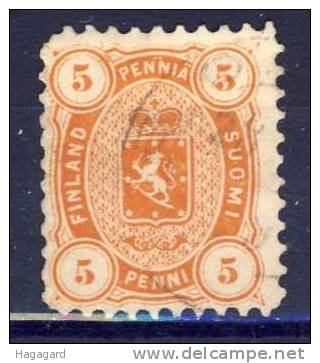 #Finland 1875. Michel 13A. Used(o) - Oblitérés