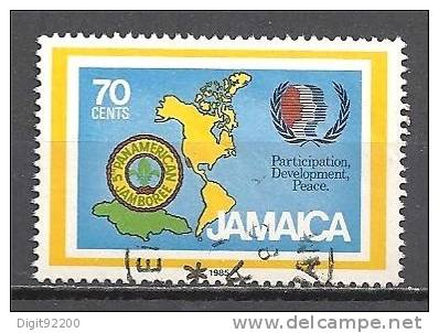 1 W Valeur Used, Oblitérée - JAMAICA - JAMAIQUE * 1985 - N° 1052-58 - Jamaica (1962-...)