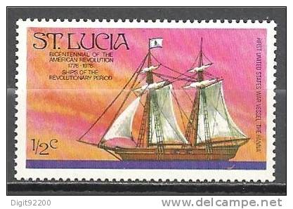 1 W Valeur Unused, Non Oblitérée - ST. LUCIA - SAINTE LUCIE - "THE HANNA" - N° 1052-66 - St.Lucia (1979-...)