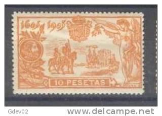 ES266SF-L2340.España.Spain.   Espagne.   EL QUIJOTE.1905.(Ed  266**) Sin  Charnela.MAGNIFICO - Unused Stamps