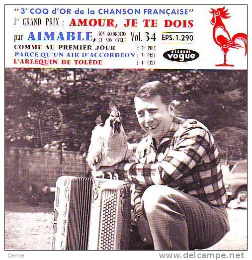 AIMABLE  °° AMOUR JE TE DOIS - Instrumental