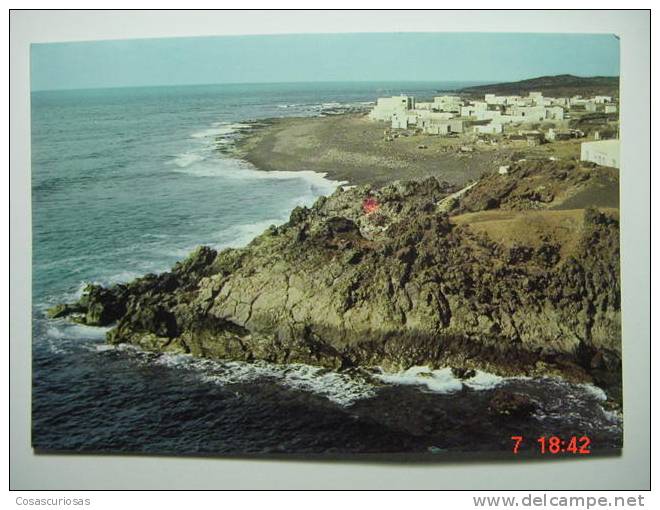 5353 EL GOLFO LANZAROTE  CANARIAS CANARY ISLANDS AÑOS 1960 OTRAS SIMILARES EN MI TIENDA - Lanzarote