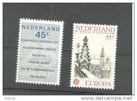 NEDERLAND EUROPA  ZEGELS 1978** - 1978