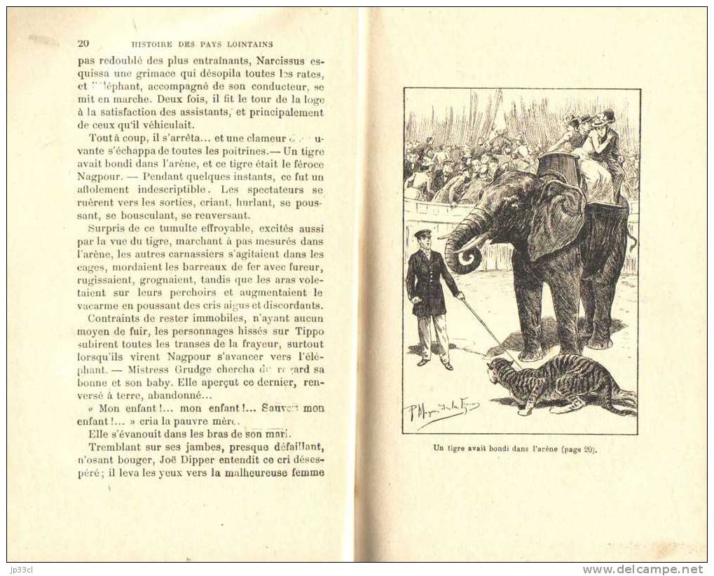 Histoire Des Pays Lointains, Par Brown, Illustré Par Magne De Lacroix (vers 1900) - Autres & Non Classés