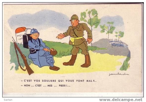 Illustration Militaire De Jean CHEVAL , *3107 - Cheval