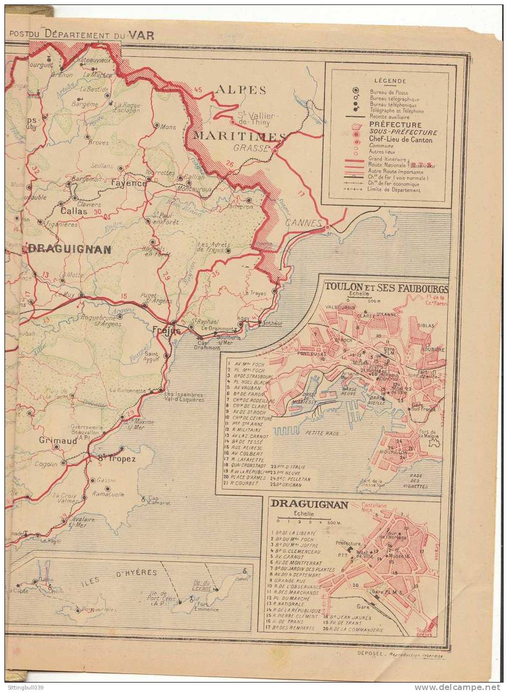 Almanach Des PTT. Calendrier 1952 (83). Retour De La Chasse Aux Canards. Imp. OLLER. Complet. - Grossformat : 1941-60
