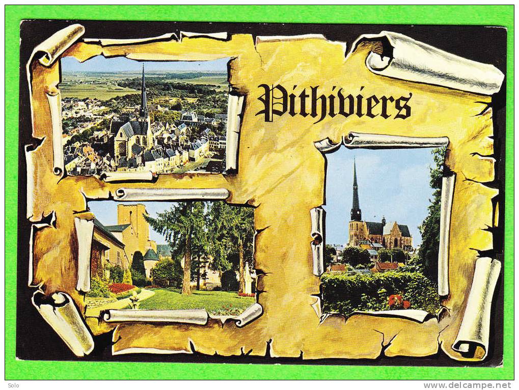 PITHIVIERS (CP De 3 Vues) - Pithiviers