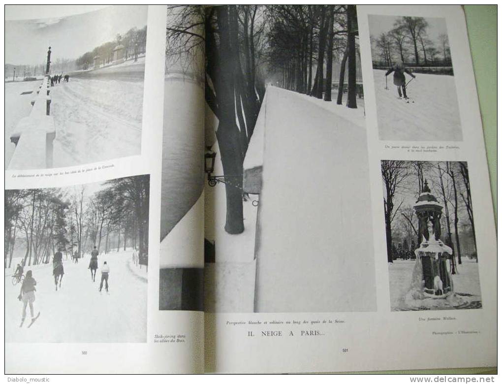 L´illustration 31 Décembre 1938 : Les Tourneurs Sur Bois De DINAN ; L ´ Incendie Des INVALIDES ; Le Froid à PARIS ; - L'Illustration