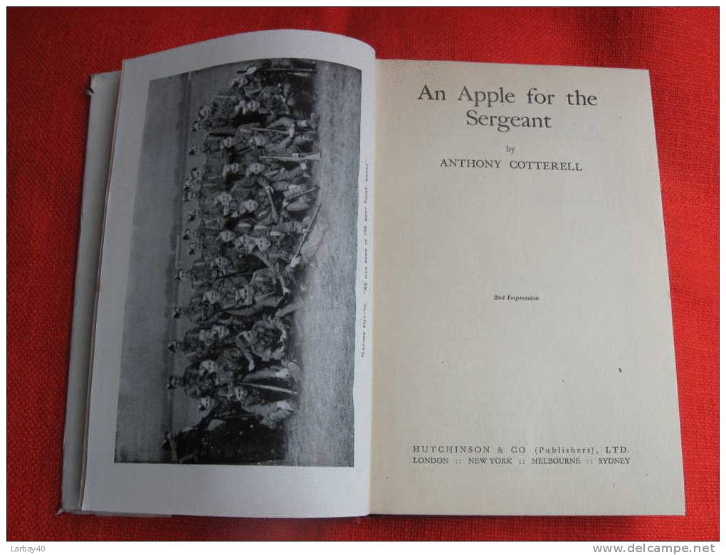 An Apple For The Sergeant Cotterell - Sonstige & Ohne Zuordnung