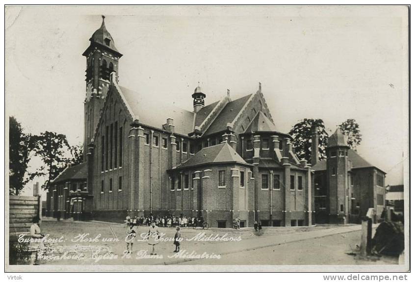 Turnhout : Kerk Van OLV Middelares   ( Geschreven Met Zegel ) - Turnhout