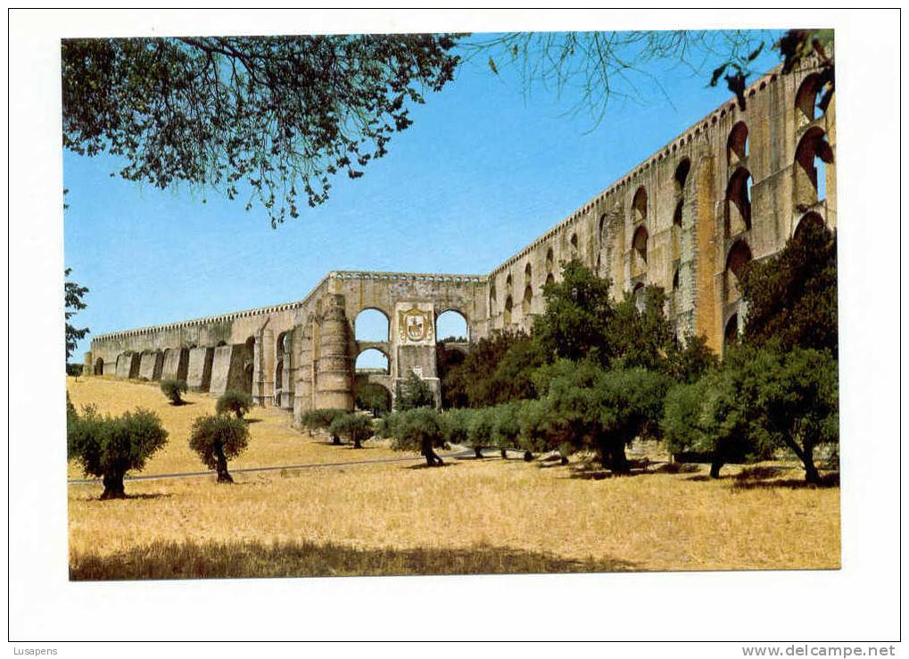 Portugal Cor 7595 – ALENTEJO - ELVAS - AQUEDUTO DA AMOREIRA - Portalegre