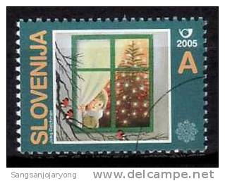 Specimen, Slovenia Sc649 Happy New Year - Año Nuevo