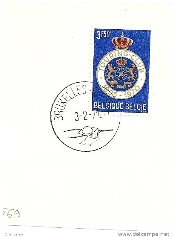 1569-  BRUXELLES  1971 - Briefe U. Dokumente