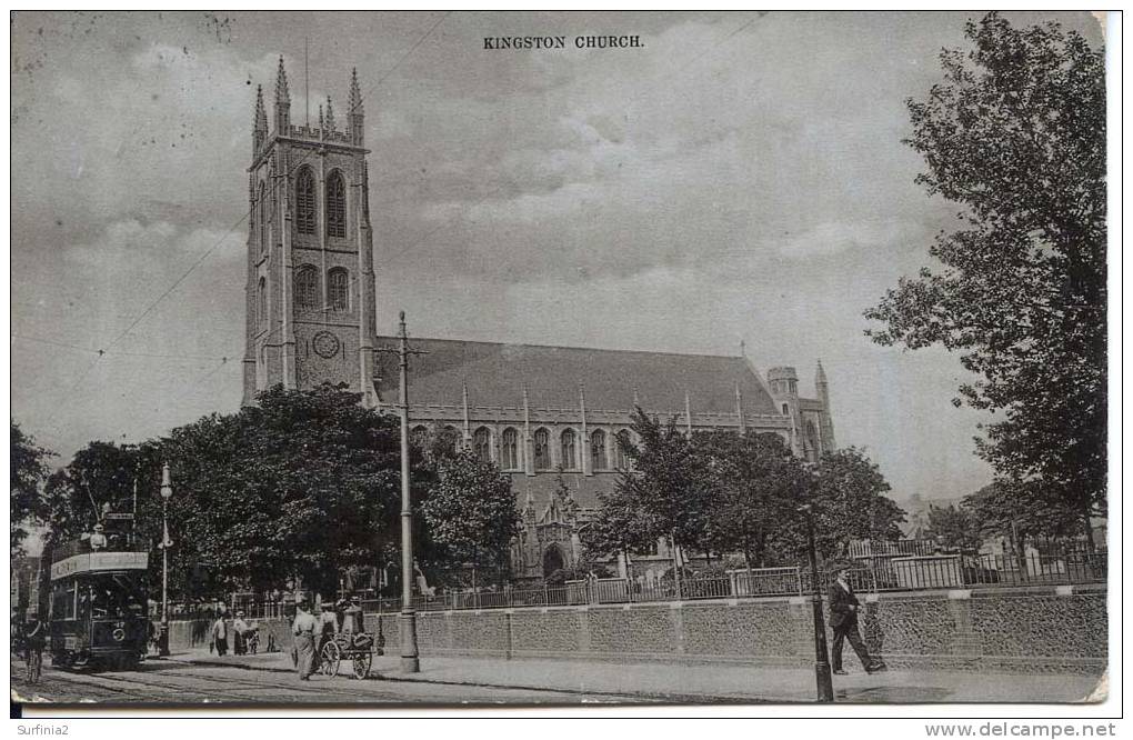 HAMPSHIRE - PORTSMOUTH - FRATTON - KINGSTON CHURCH 1907 - ANIMATED  Sur99 - Portsmouth