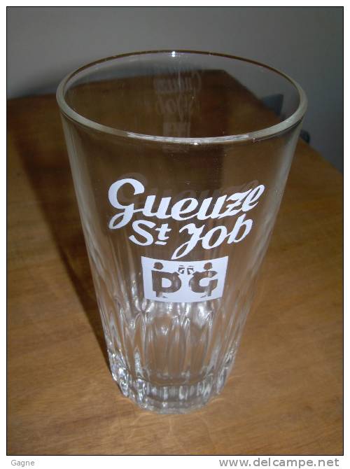 10 - Vieux Verre Bière Gueuze Saint Job DC - Glazen