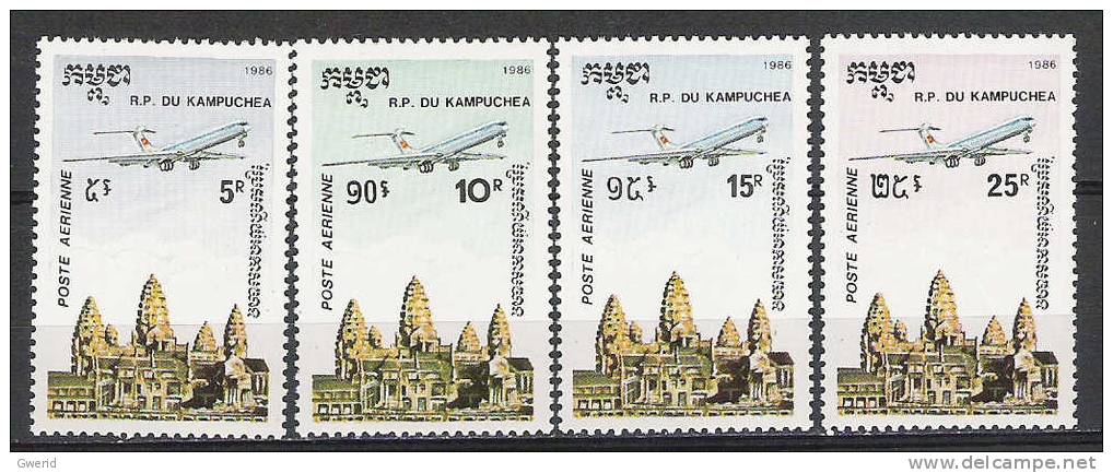 Kampuchea N° YVERT PA 36/39 NEUF ** - Kampuchea