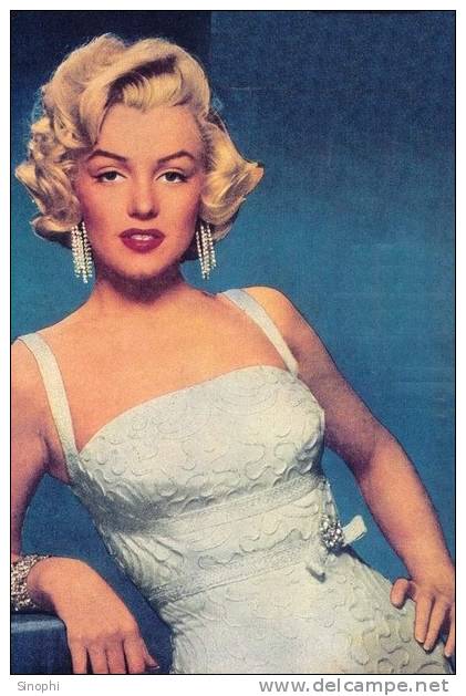 A93-071  @    Marilyn Monroe  Hollywood Movie Star Actress  ( Postal Stationery , Articles Postaux ) - Acteurs